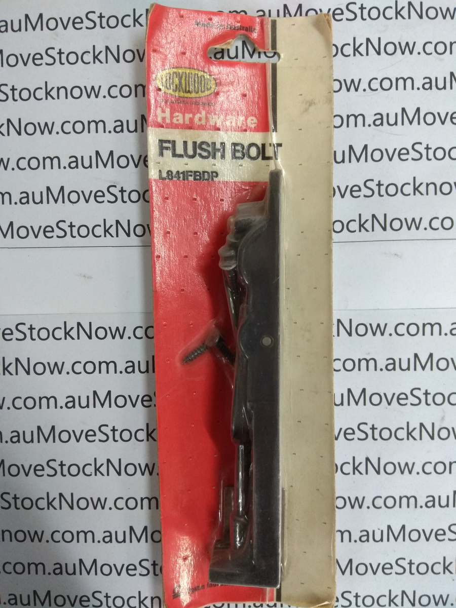 Lockwood Flush Bolt L841FBDP 150mm. Move Stock Now