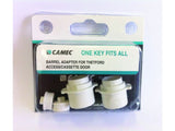 Camec ONE KEY FITS ALL BARREL ADAPTOR THETFORD ACCESS / CASSETTE DOORS  043073