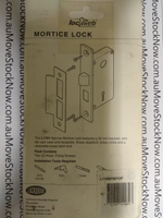 Lockwood L1700 Narrow Rebated Mortice Lock PB DP.