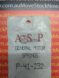 ASP P41232 Holden Wafer Springs.