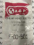 ASP F00501 Shear Off Bolts.