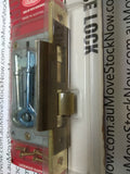 Lockwood L1701 Narrow 30mm Backset Mortice Lock Polished Brass DP.