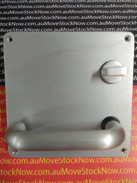 Lockwood Artefact Aluminium Furniture Pull on Plate 20304/NN96R.