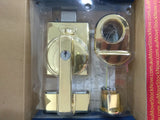 Ilco Tru Guard 5000 Brass colour internal lockable.