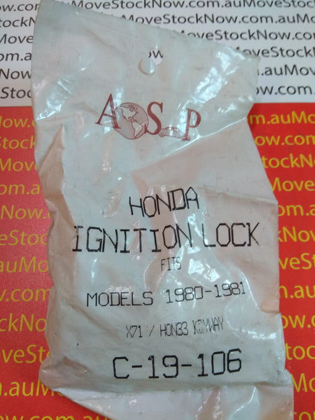 ASP C19106 Honda Ignition.