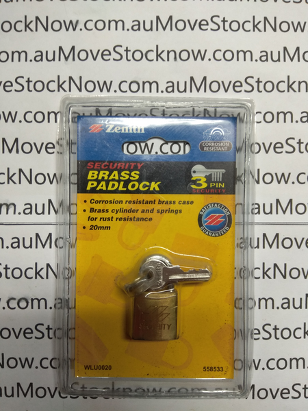 Zenith Padlock 20mm DP NOS