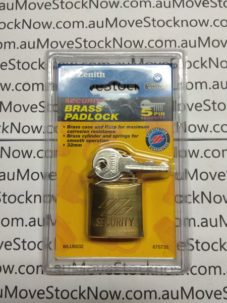 Zenith Padlock 32mm DP NOS