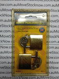 Zenith Padlocks 40mm Twin Pack DP NOS